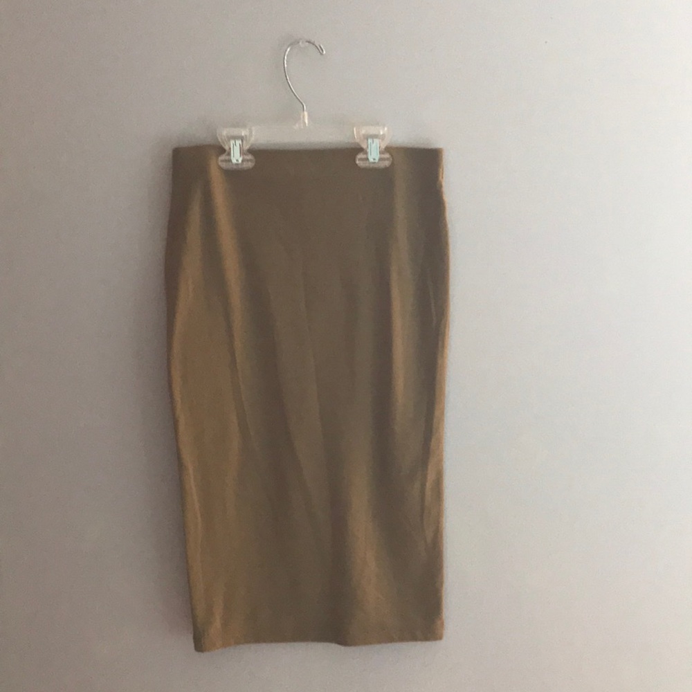 Stretch-Knit Pencil Skirt